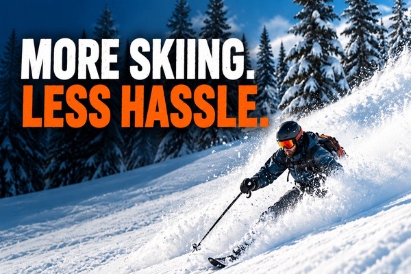 more skiing
